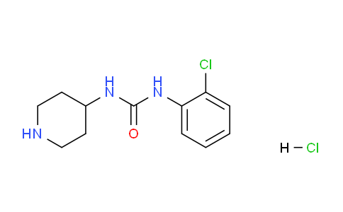 CAS No. 1233955-59-3, 1-(2-Chlorophenyl)-3-(piperidin-4-yl)urea hydrochloride