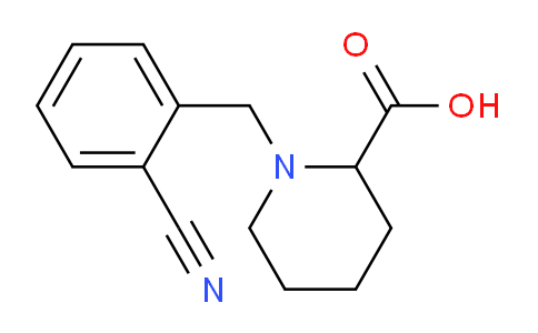CAS No. 1218096-48-0, 1-(2-Cyanobenzyl)piperidine-2-carboxylic acid