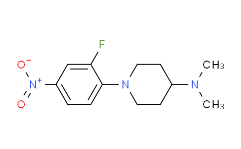 CAS No. 1260879-92-2, 1-(2-Fluoro-4-nitrophenyl)-N,N-dimethylpiperidin-4-amine