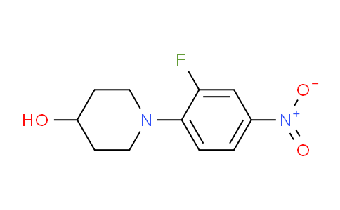 CAS No. 873537-50-9, 1-(2-Fluoro-4-nitrophenyl)piperidin-4-ol