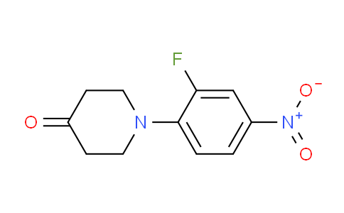 CAS No. 439097-58-2, 1-(2-Fluoro-4-nitrophenyl)piperidin-4-one