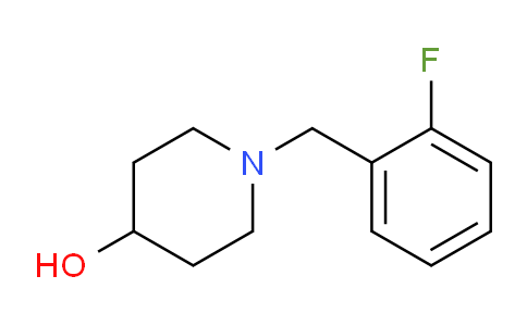 CAS No. 148729-32-2, 1-(2-Fluorobenzyl)piperidin-4-ol