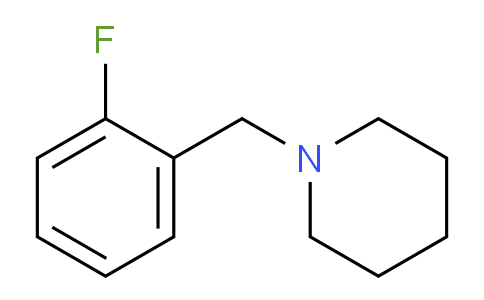 CAS No. 1426-74-0, 1-(2-Fluorobenzyl)piperidine