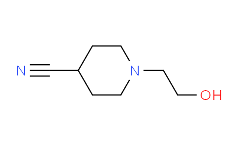 CAS No. 21168-73-0, 1-(2-Hydroxyethyl)piperidine-4-carbonitrile