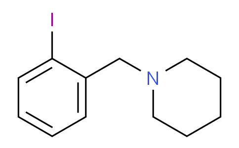 CAS No. 76464-88-5, 1-(2-Iodobenzyl)piperidine