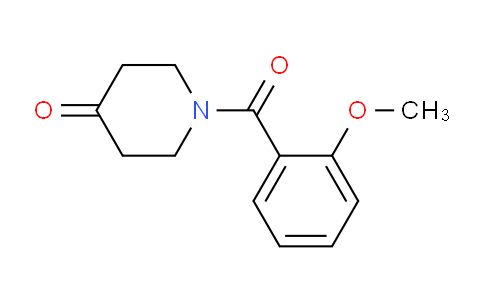 CAS No. 1017020-43-7, 1-(2-Methoxybenzoyl)piperidin-4-one