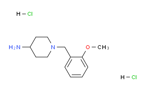 CAS No. 57645-62-2, 1-(2-Methoxybenzyl)piperidin-4-amine dihydrochloride