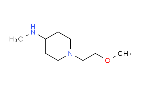 CAS No. 1096886-98-4, 1-(2-Methoxyethyl)-N-methylpiperidin-4-amine