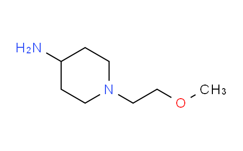 CAS No. 502639-08-9, 1-(2-Methoxyethyl)piperidin-4-amine