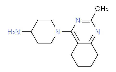 CAS No. 1707566-43-5, 1-(2-Methyl-5,6,7,8-tetrahydroquinazolin-4-yl)piperidin-4-amine