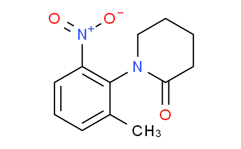 CAS No. 1206133-57-4, 1-(2-Methyl-6-nitrophenyl)piperidin-2-one
