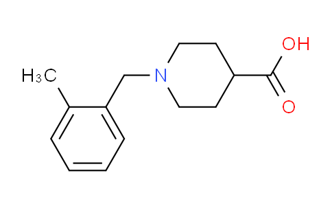 CAS No. 897094-25-6, 1-(2-Methylbenzyl)piperidine-4-carboxylic acid