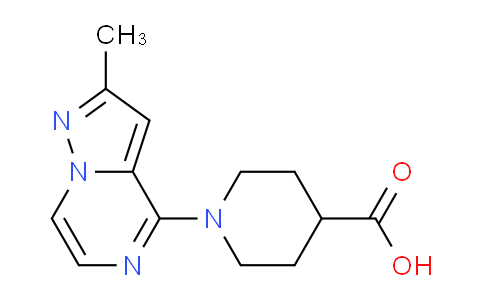 CAS No. 1710195-60-0, 1-(2-Methylpyrazolo[1,5-a]pyrazin-4-yl)piperidine-4-carboxylic acid