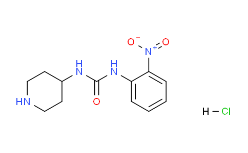 CAS No. 1233952-98-1, 1-(2-Nitrophenyl)-3-(piperidin-4-yl)ureahydrochloride