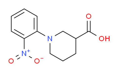 CAS No. 926224-01-3, 1-(2-Nitrophenyl)piperidine-3-carboxylic acid