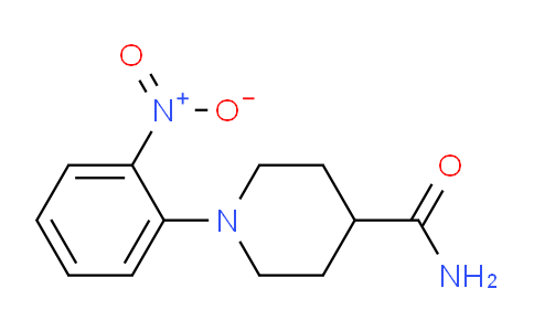 CAS No. 923226-99-7, 1-(2-Nitrophenyl)piperidine-4-carboxamide