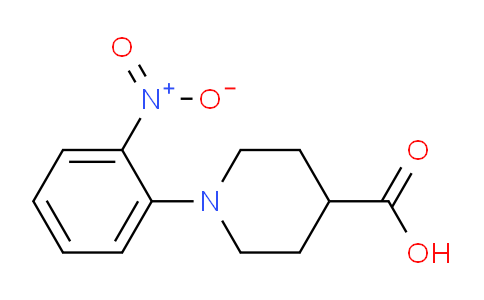 CAS No. 438192-02-0, 1-(2-Nitrophenyl)piperidine-4-carboxylic acid