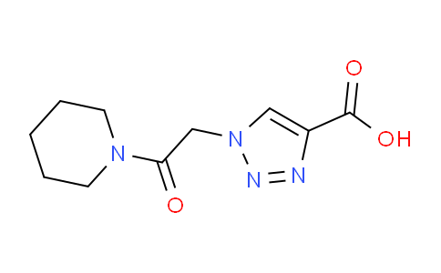 CAS No. 1267884-18-3, 1-(2-Oxo-2-(piperidin-1-yl)ethyl)-1H-1,2,3-triazole-4-carboxylic acid