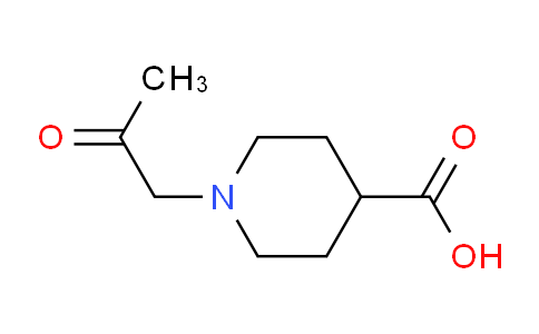CAS No. 1397293-42-3, 1-(2-Oxopropyl)piperidine-4-carboxylic acid