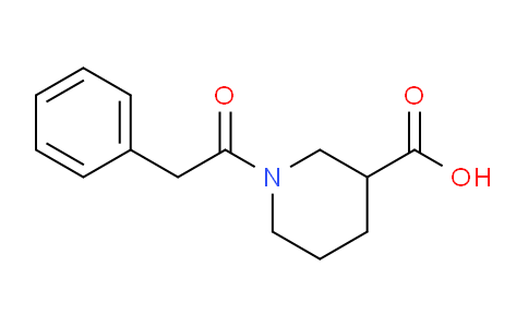 CAS No. 1017381-24-6, 1-(2-Phenylacetyl)piperidine-3-carboxylic acid
