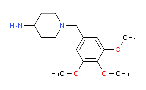 CAS No. 57645-65-5, 1-(3,4,5-Trimethoxybenzyl)piperidin-4-amine