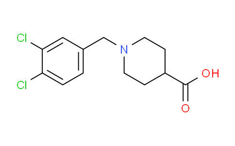 CAS No. 147959-16-8, 1-(3,4-Dichlorobenzyl)piperidine-4-carboxylic acid