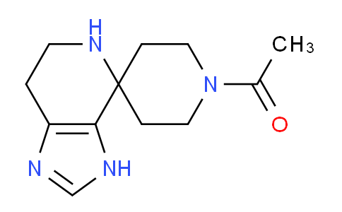 CAS No. 65092-21-9, 1-(3,5,6,7-Tetrahydrospiro[imidazo[4,5-c]pyridine-4,4'-piperidin]-1'-yl)ethanone