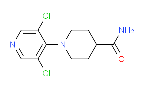 CAS No. 685115-77-9, 1-(3,5-Dichloropyridin-4-yl)piperidine-4-carboxamide