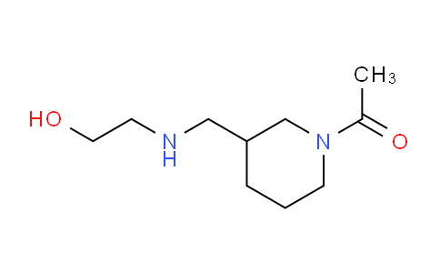 CAS No. 1353961-41-7, 1-(3-(((2-Hydroxyethyl)amino)methyl)piperidin-1-yl)ethanone