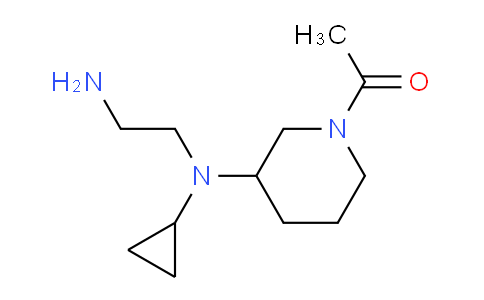 CAS No. 1353944-57-6, 1-(3-((2-Aminoethyl)(cyclopropyl)amino)piperidin-1-yl)ethanone