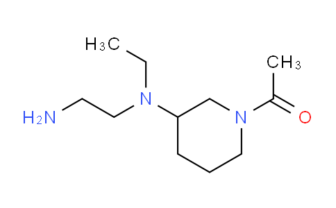 CAS No. 1353984-71-0, 1-(3-((2-Aminoethyl)(ethyl)amino)piperidin-1-yl)ethanone
