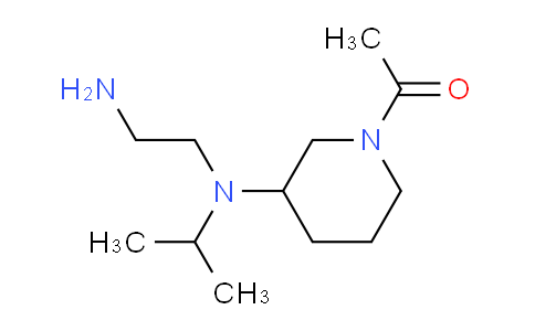 CAS No. 1353967-77-7, 1-(3-((2-Aminoethyl)(isopropyl)amino)piperidin-1-yl)ethanone