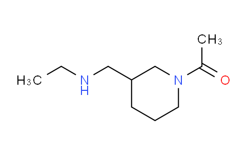CAS No. 1353965-68-0, 1-(3-((Ethylamino)methyl)piperidin-1-yl)ethanone