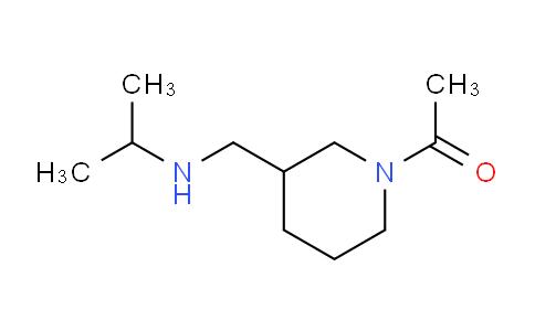 CAS No. 1353977-16-8, 1-(3-((Isopropylamino)methyl)piperidin-1-yl)ethanone