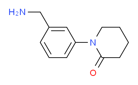 CAS No. 444815-08-1, 1-(3-(Aminomethyl)phenyl)piperidin-2-one