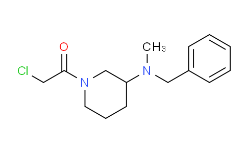 CAS No. 1353955-02-8, 1-(3-(Benzyl(methyl)amino)piperidin-1-yl)-2-chloroethanone