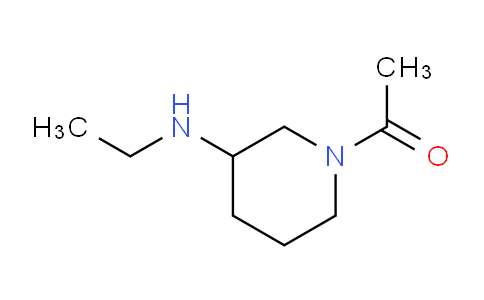 CAS No. 1353957-15-9, 1-(3-(Ethylamino)piperidin-1-yl)ethanone