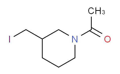 CAS No. 181999-37-1, 1-(3-(Iodomethyl)piperidin-1-yl)ethanone