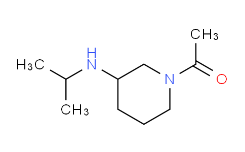 CAS No. 1353973-52-0, 1-(3-(Isopropylamino)piperidin-1-yl)ethanone