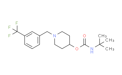 CAS No. 1219623-99-0, 1-(3-(Trifluoromethyl)benzyl)piperidin-4-yl tert-butylcarbamate