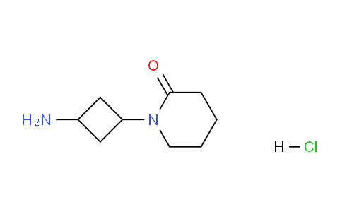 CAS No. 1445951-90-5, 1-(3-Aminocyclobutyl)piperidin-2-one hydrochloride