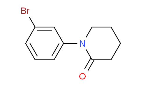 CAS No. 1016847-66-7, 1-(3-Bromophenyl)piperidin-2-one