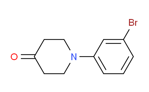 CAS No. 1016769-81-5, 1-(3-Bromophenyl)piperidin-4-one