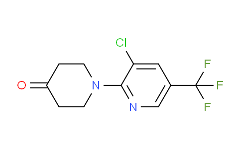 CAS No. 339029-35-5, 1-(3-Chloro-5-(trifluoromethyl)pyridin-2-yl)piperidin-4-one