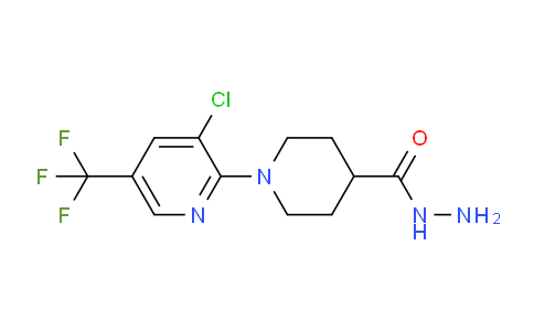 CAS No. 321430-54-0, 1-(3-Chloro-5-(trifluoromethyl)pyridin-2-yl)piperidine-4-carbohydrazide