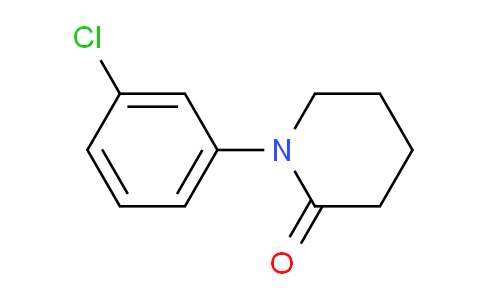 CAS No. 132573-12-7, 1-(3-Chlorophenyl)piperidin-2-one
