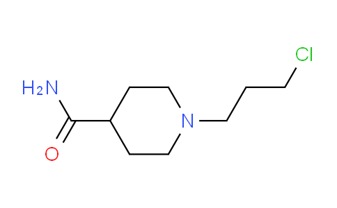 CAS No. 129846-88-4, 1-(3-Chloropropyl)piperidine-4-carboxamide