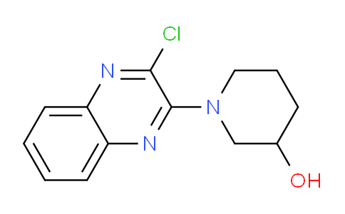 CAS No. 353257-75-7, 1-(3-Chloroquinoxalin-2-yl)piperidin-3-ol
