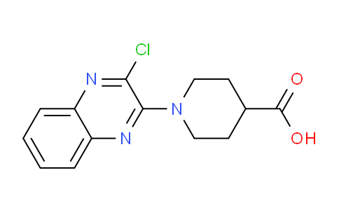 CAS No. 939986-88-6, 1-(3-Chloroquinoxalin-2-yl)piperidine-4-carboxylic acid