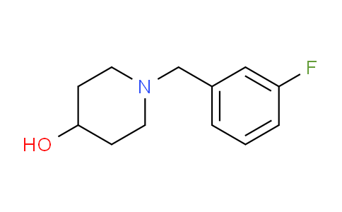 CAS No. 184921-09-3, 1-(3-Fluorobenzyl)piperidin-4-ol
